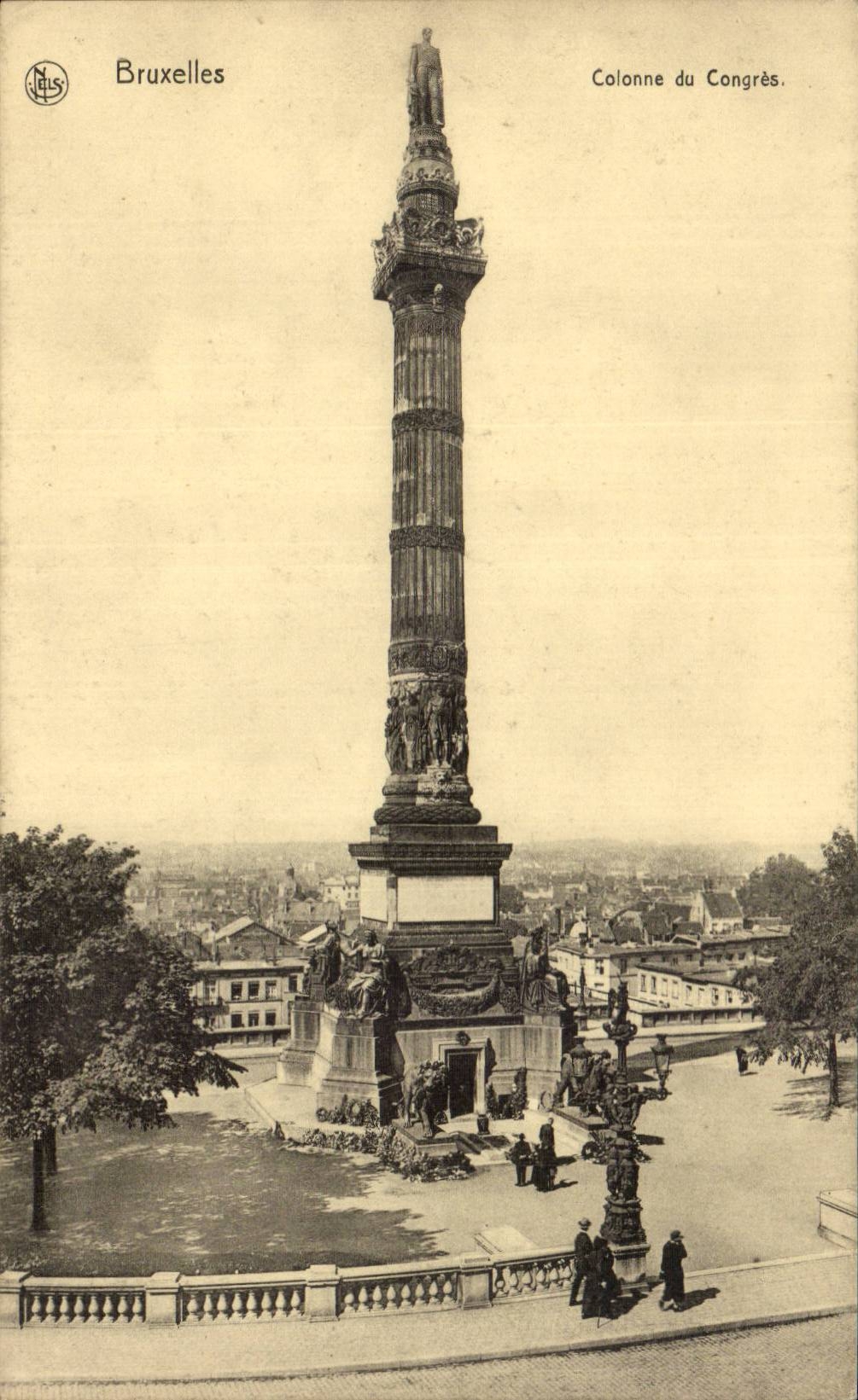 CPA Brussels Column of congers