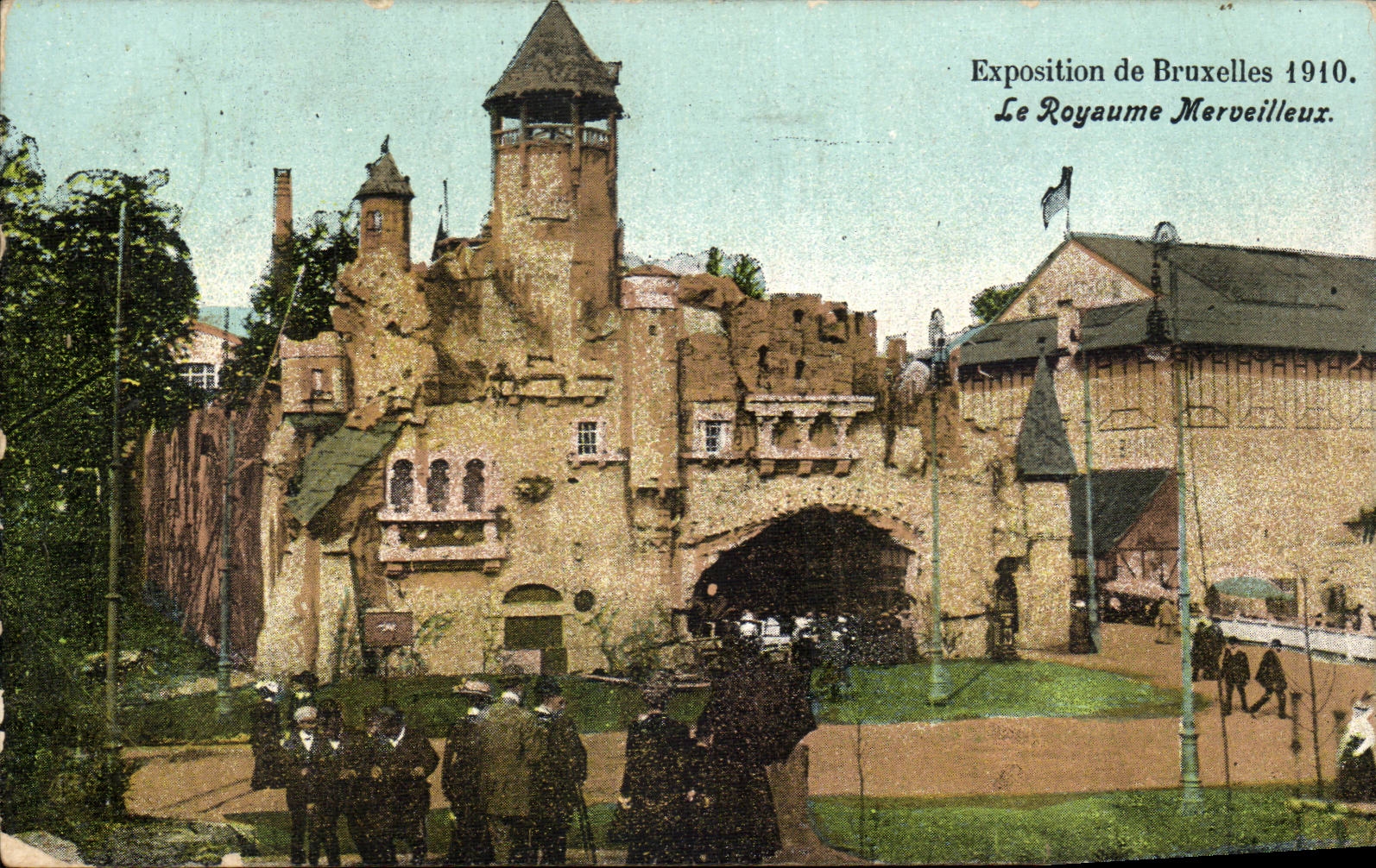 Brussels CPA Fair of 1910 the marvellous kingdom