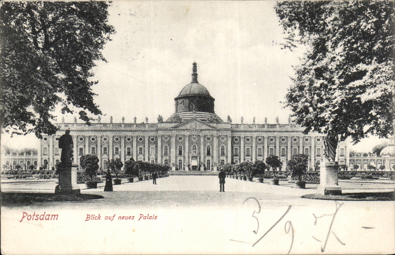 CPA Potsdam Blick auf neues Palate