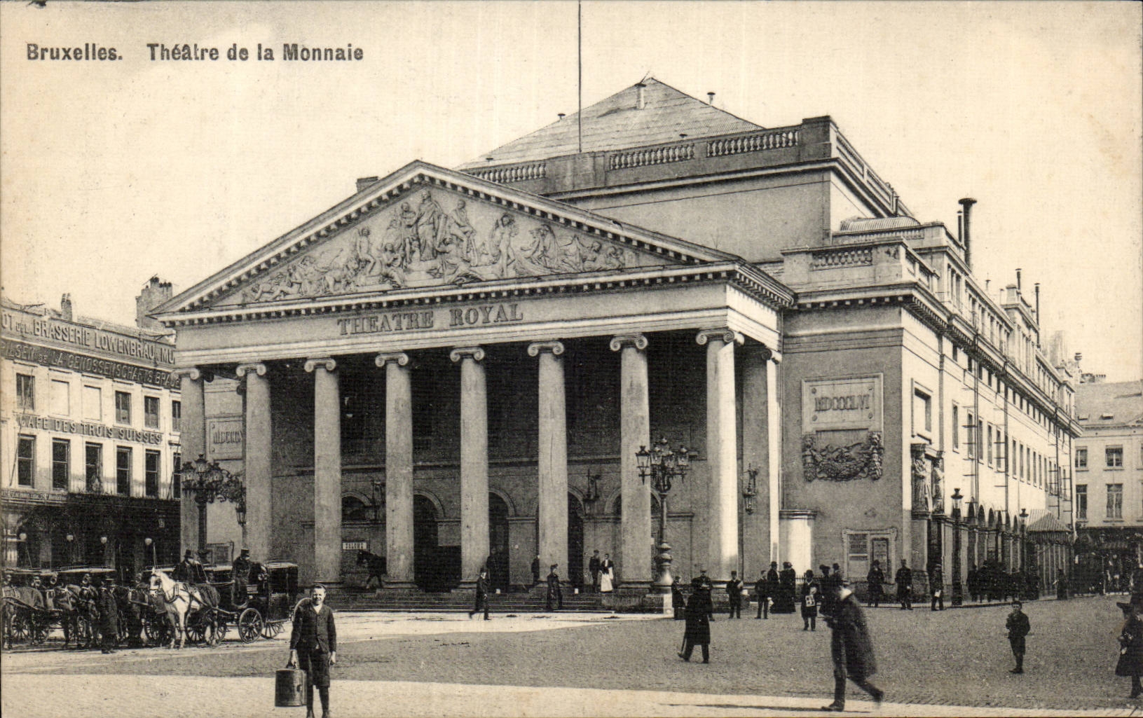 CPA Brussels Theater of the currency