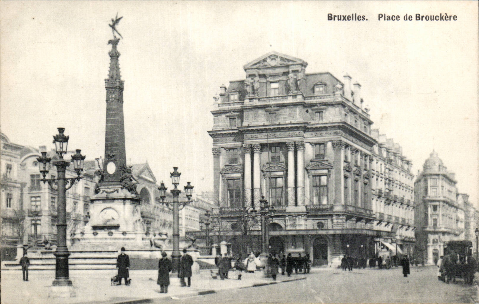 CPA Brussels Places of Brouckere