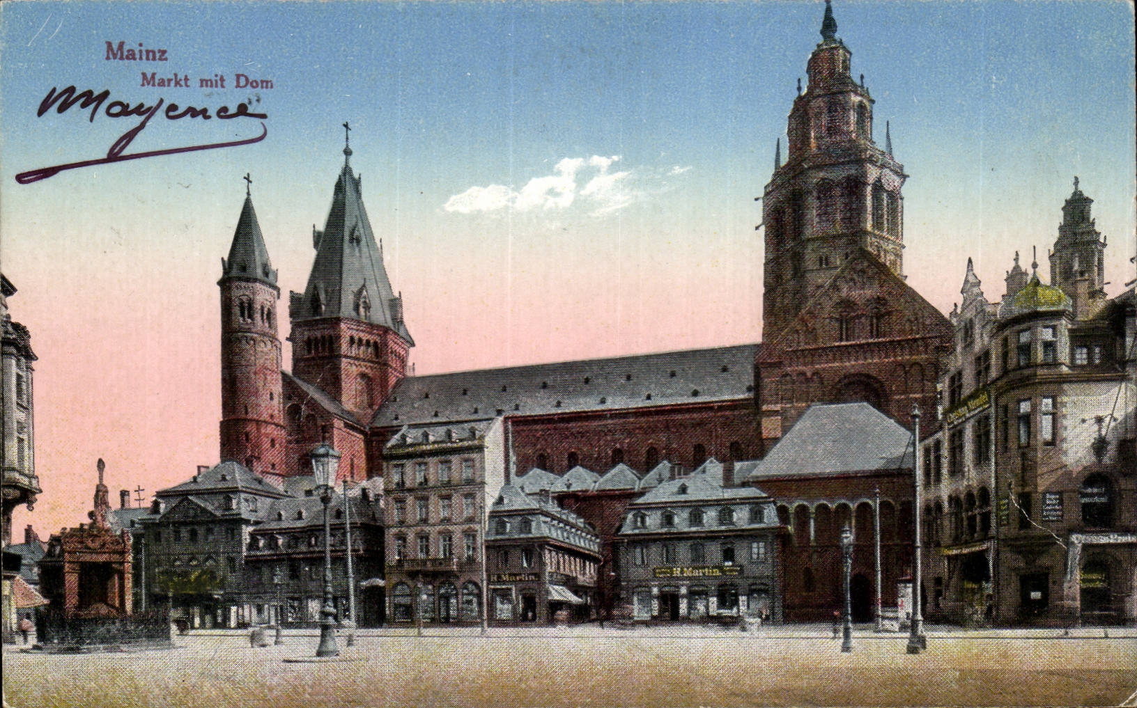 CPA Mainz Markt setzte Dom