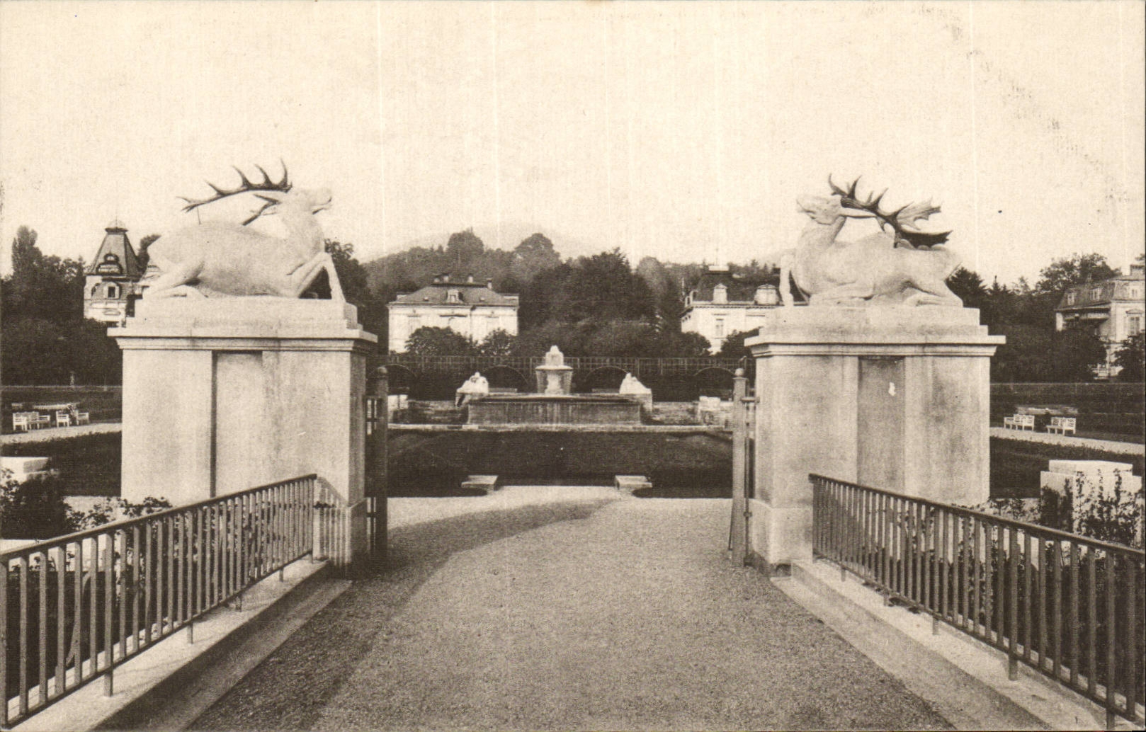 CPA Baden Baden Left der Fofetnenbrude