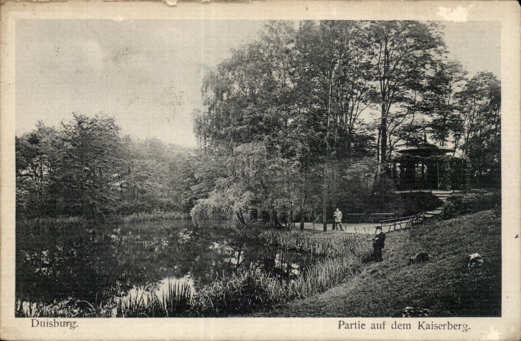 CPA Duisburg Left with the dem Kaiserberg