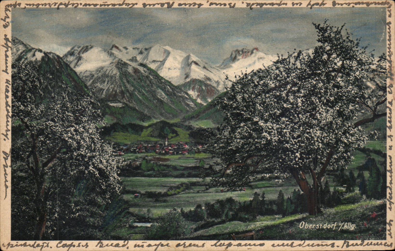 CPA Oberstdorf im bayer Allgau