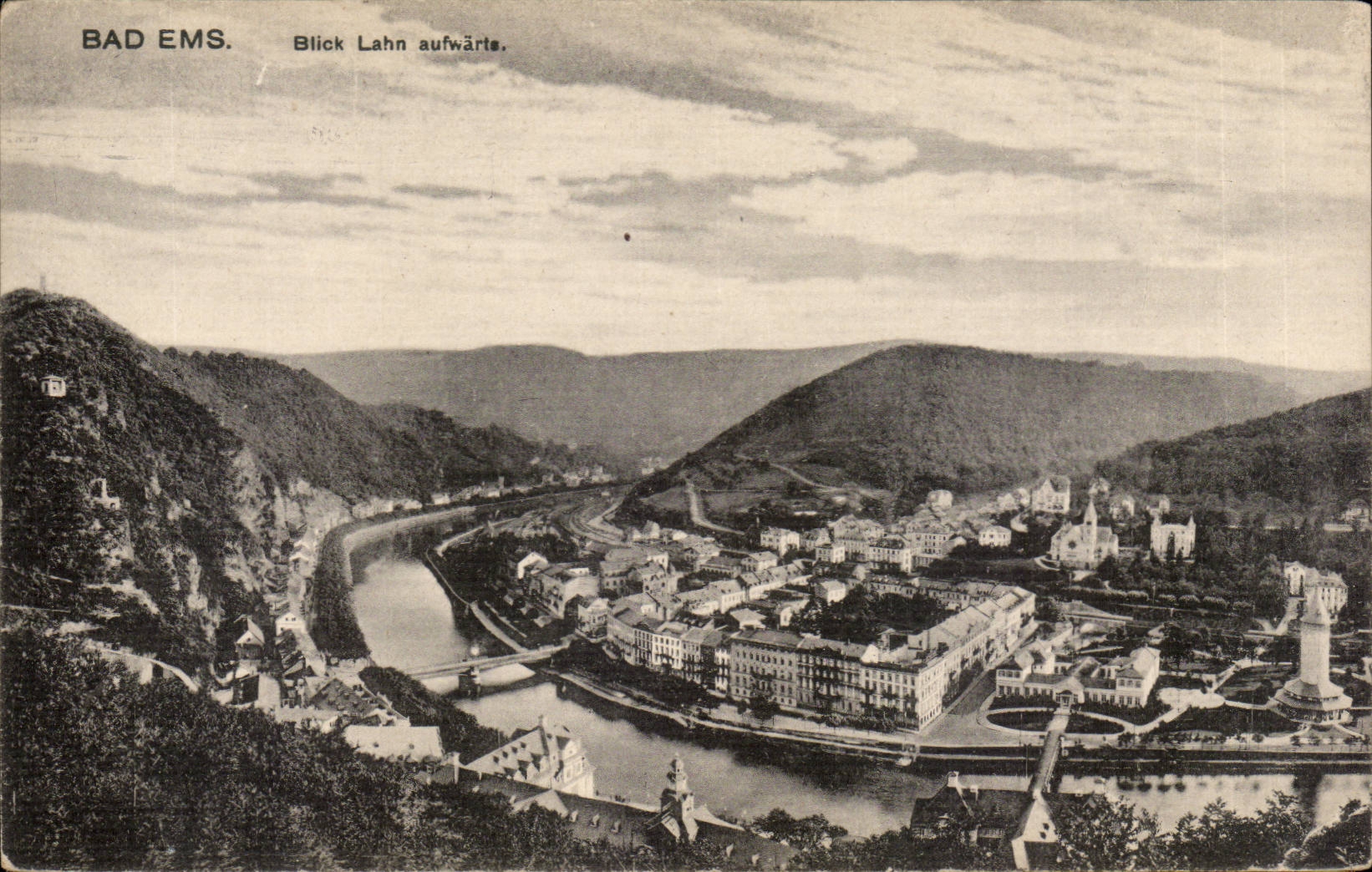 CPA Bad Ems Blick Lahn aufwarte