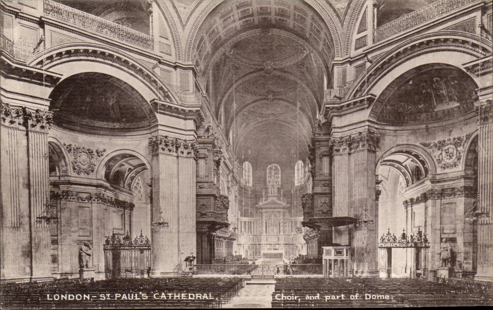 CPA Great Britain London london St Paul' S Cathedral