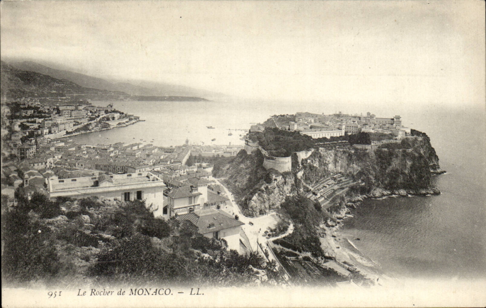 CPA Monaco Monte Carlo der Felsen