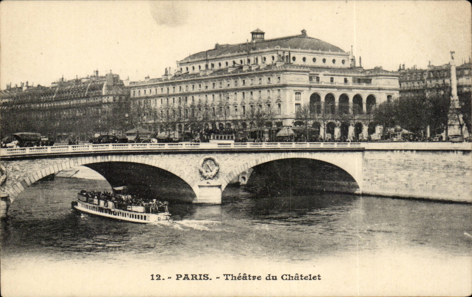 Paris CPA Theatre du Chatelet