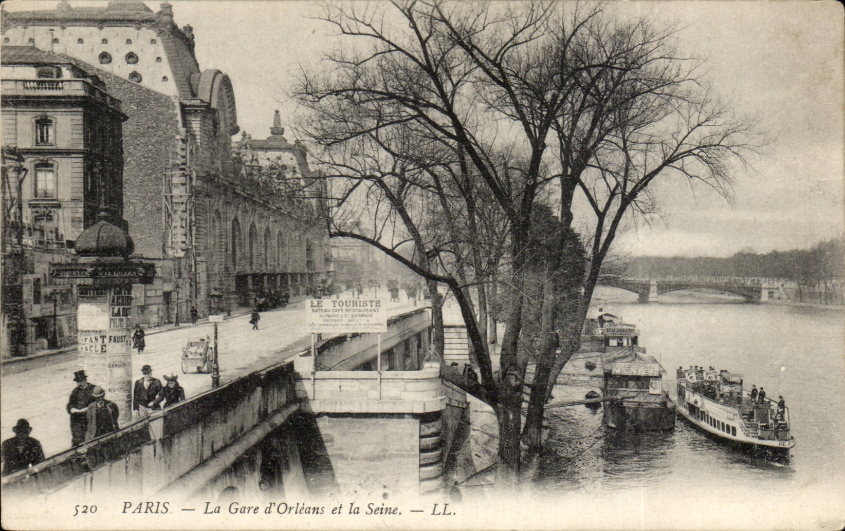 Paris CPA Parks of Orleans and the Seine