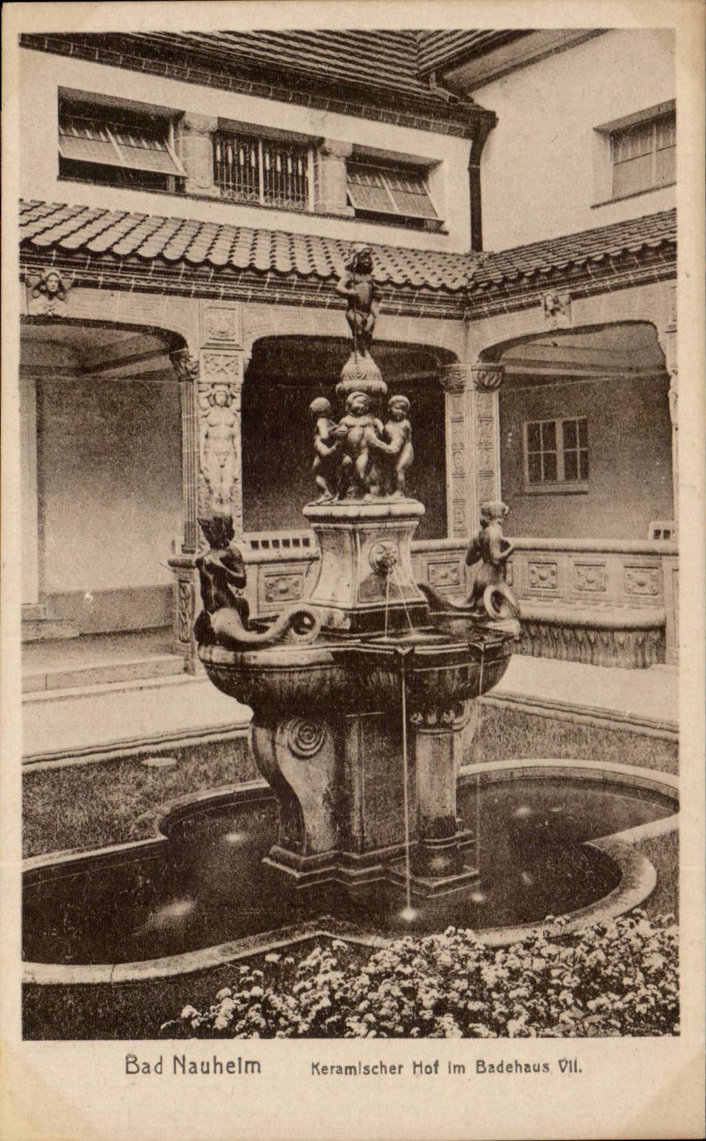 CPA Bad Nauheim Keramischer Hof im Badahaus
