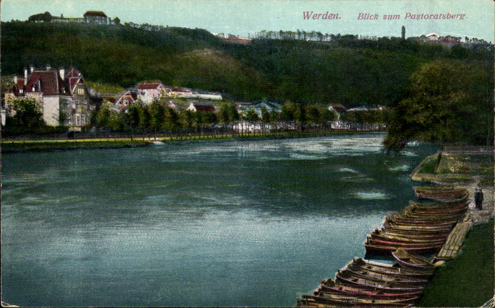 CPA Werden Blick zum Pastoratsberg