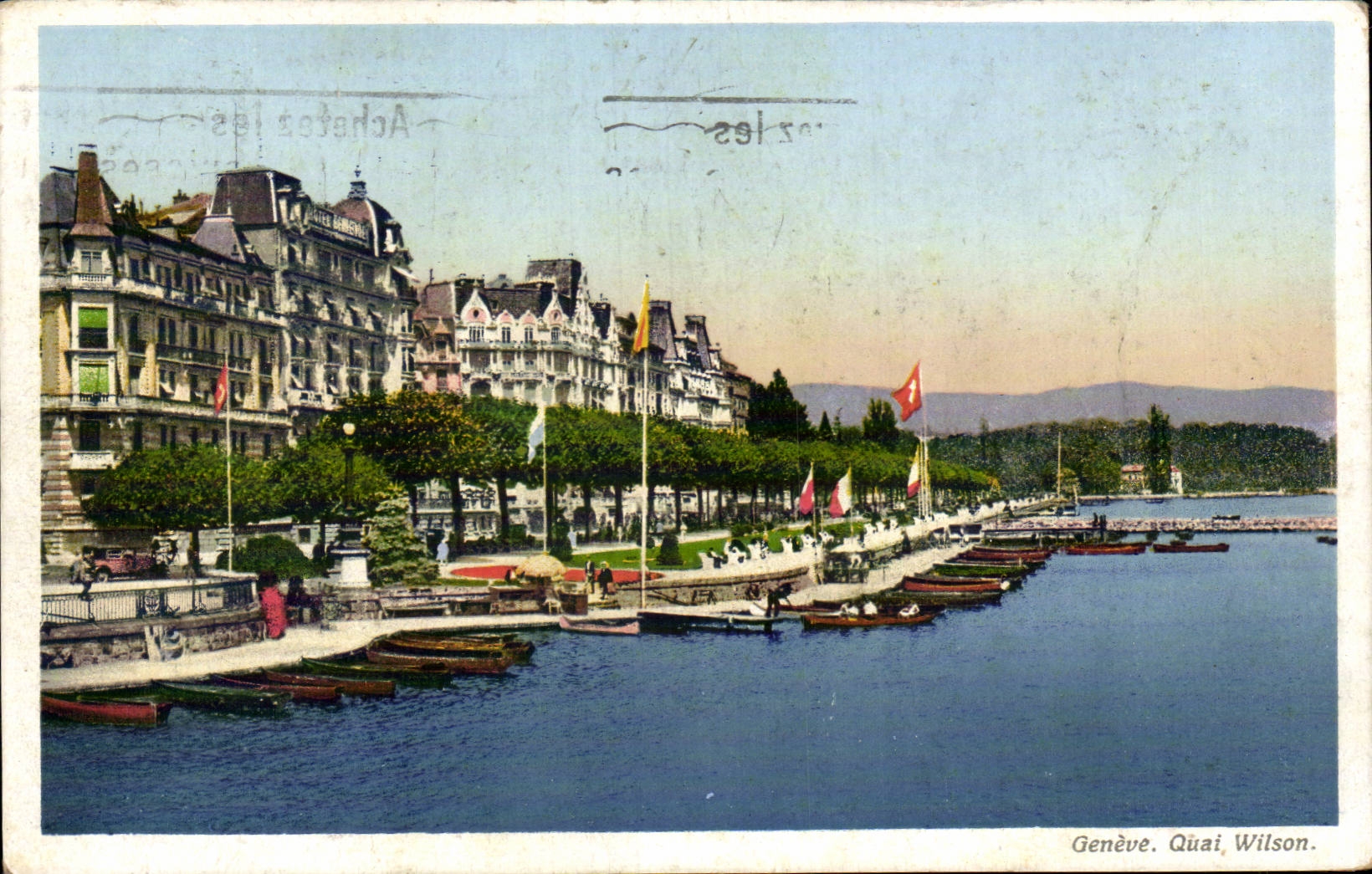 Switzerland - Schweiz - Quay Wilson - Geneva - Geneva CPA