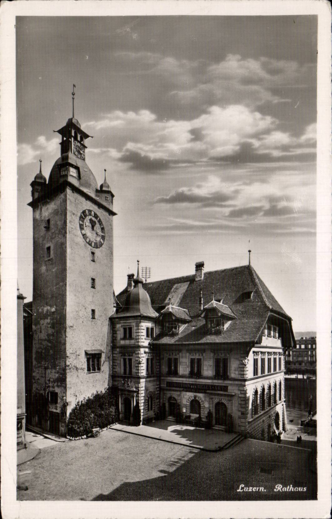 Switzerland - Schweiz - Lucerne - Luzern - Rathaus - CPA