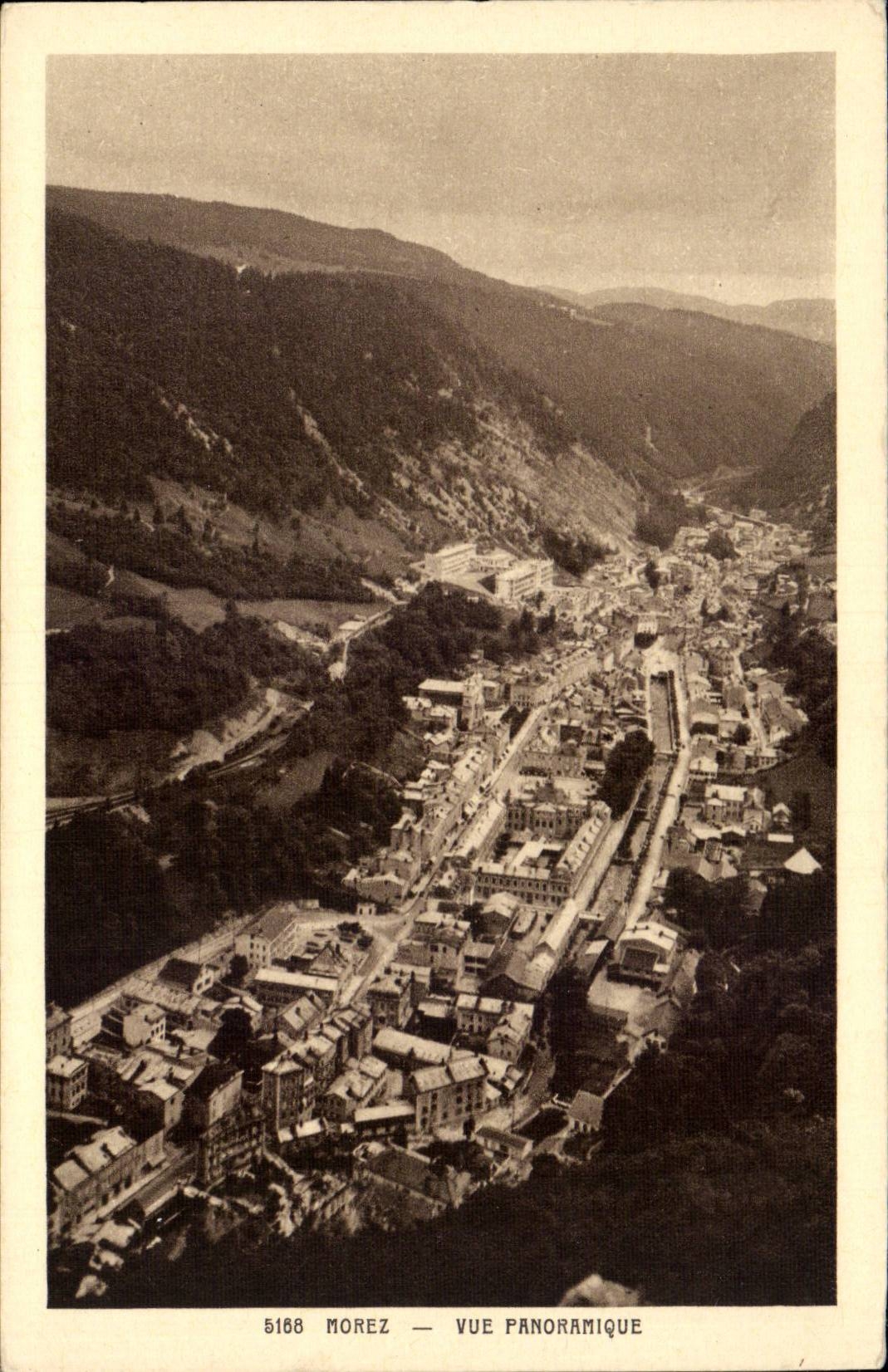 Morez - Panoramic View - CPA