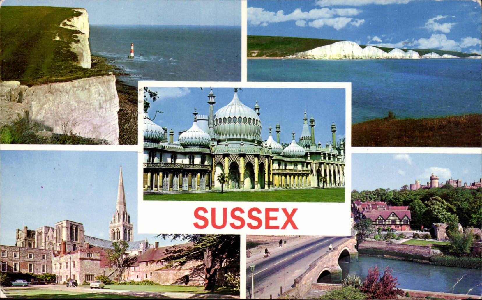 England - England - Great Britain - Sussex - Souvenir CPA