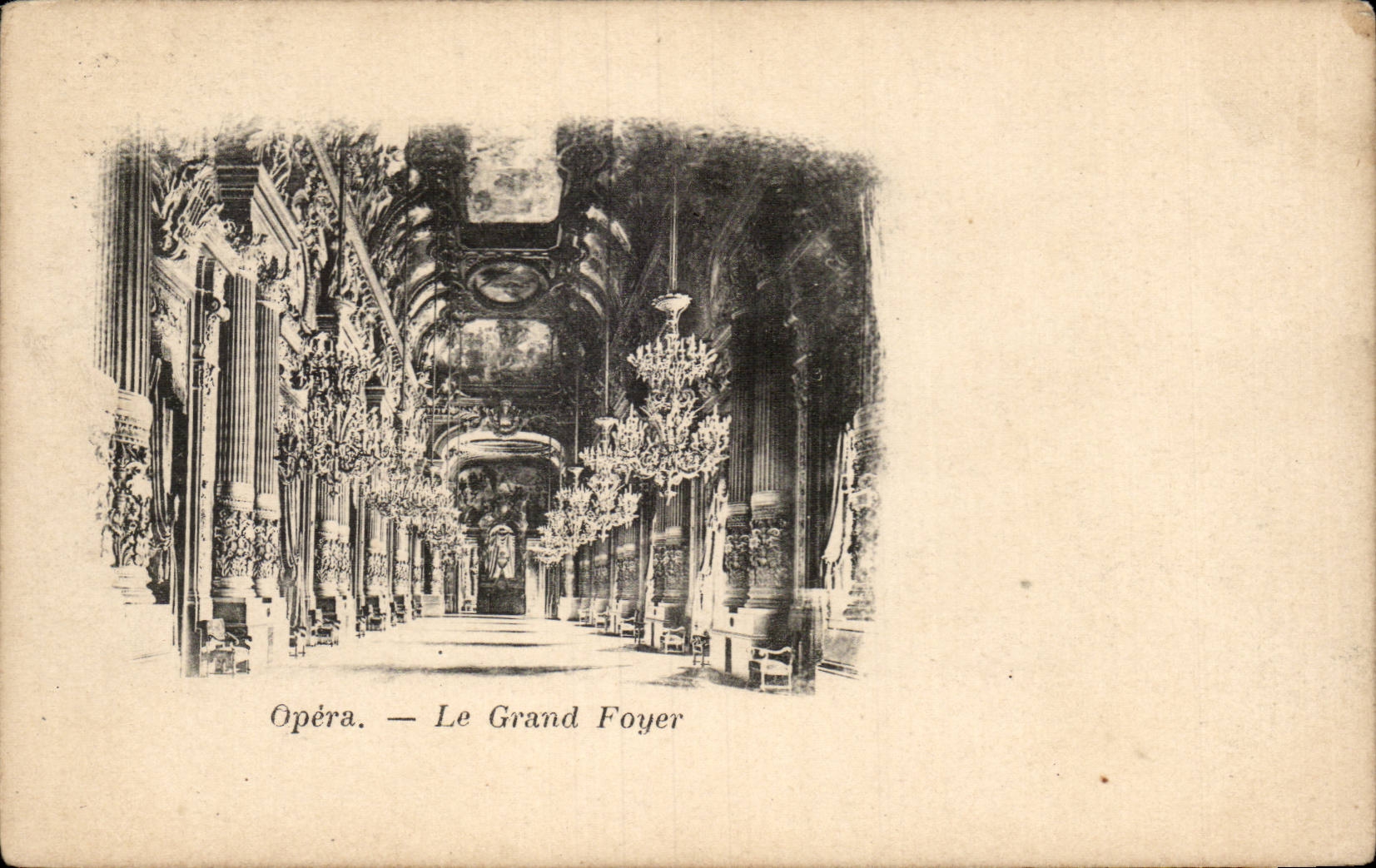 Paris - 9 - Opera - Le Grand Foyer - CPA - 