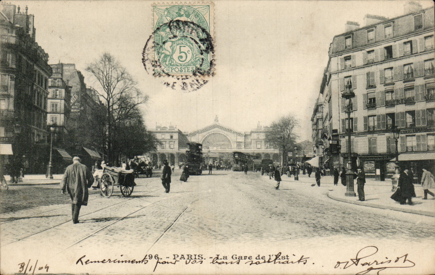 Paris - 10 - Station of the East - CPA -