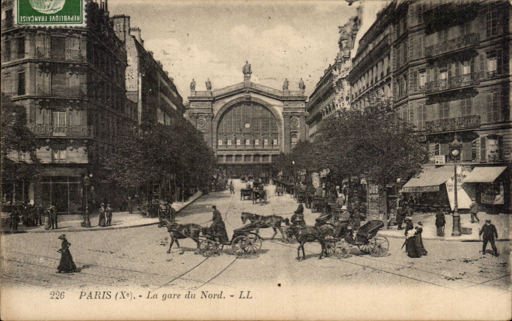 Paris - 12 - Gare du Nord - CPA -