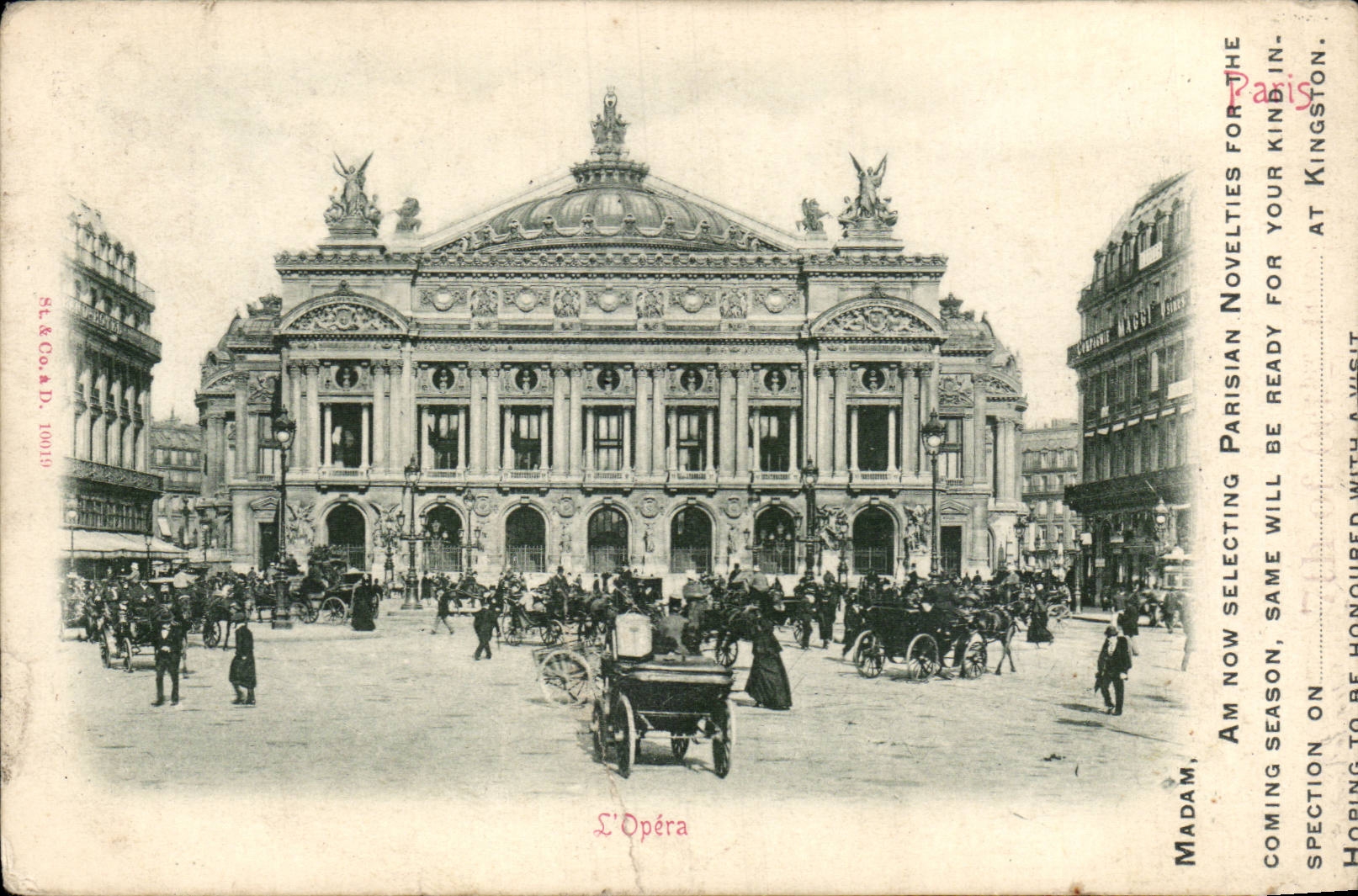 Paris - 9 - L'Opera - CPA 