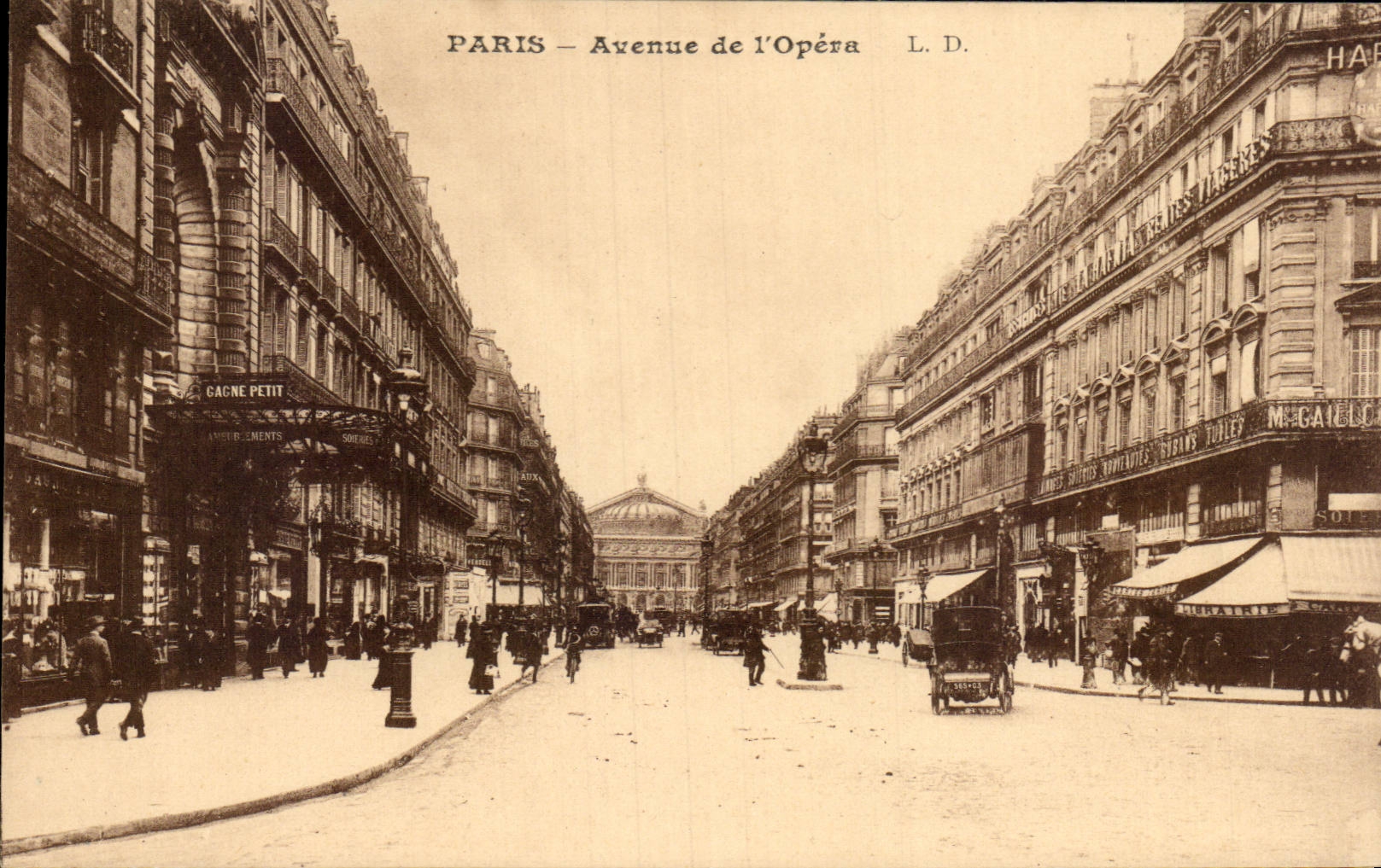 Paris - 9 - Avenue de l'Opera - CPA 