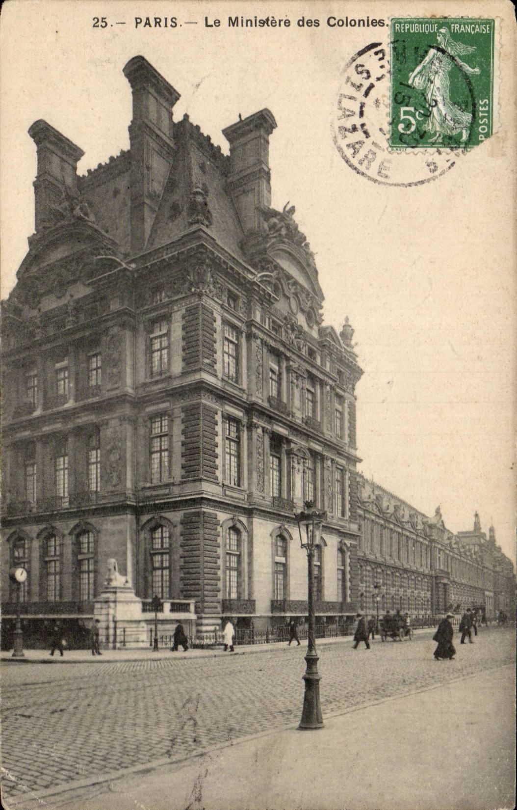Paris - 1 - Ministere des Colonies - CPA 