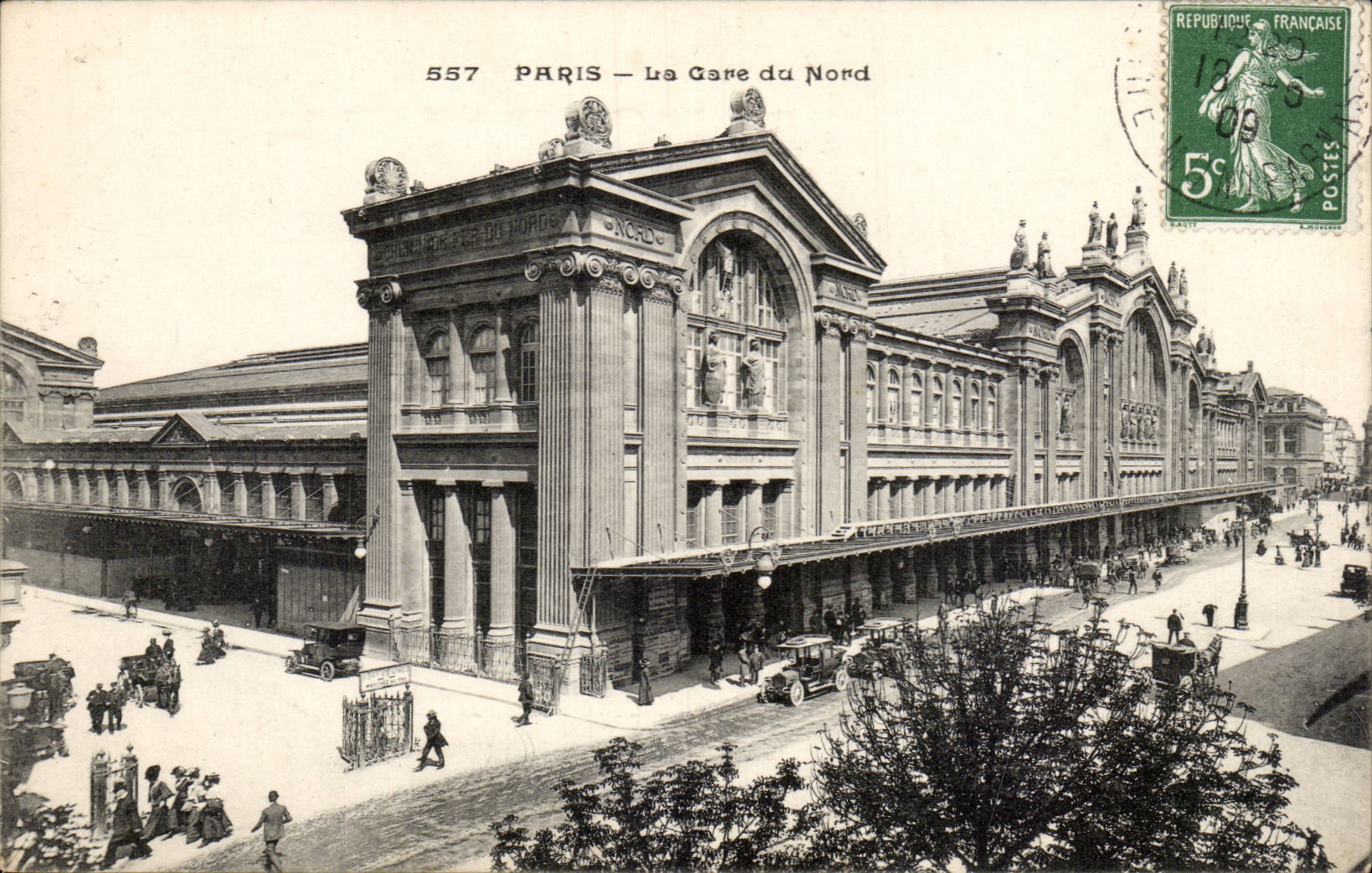 Paris - 12 - Gare du Nord CPA