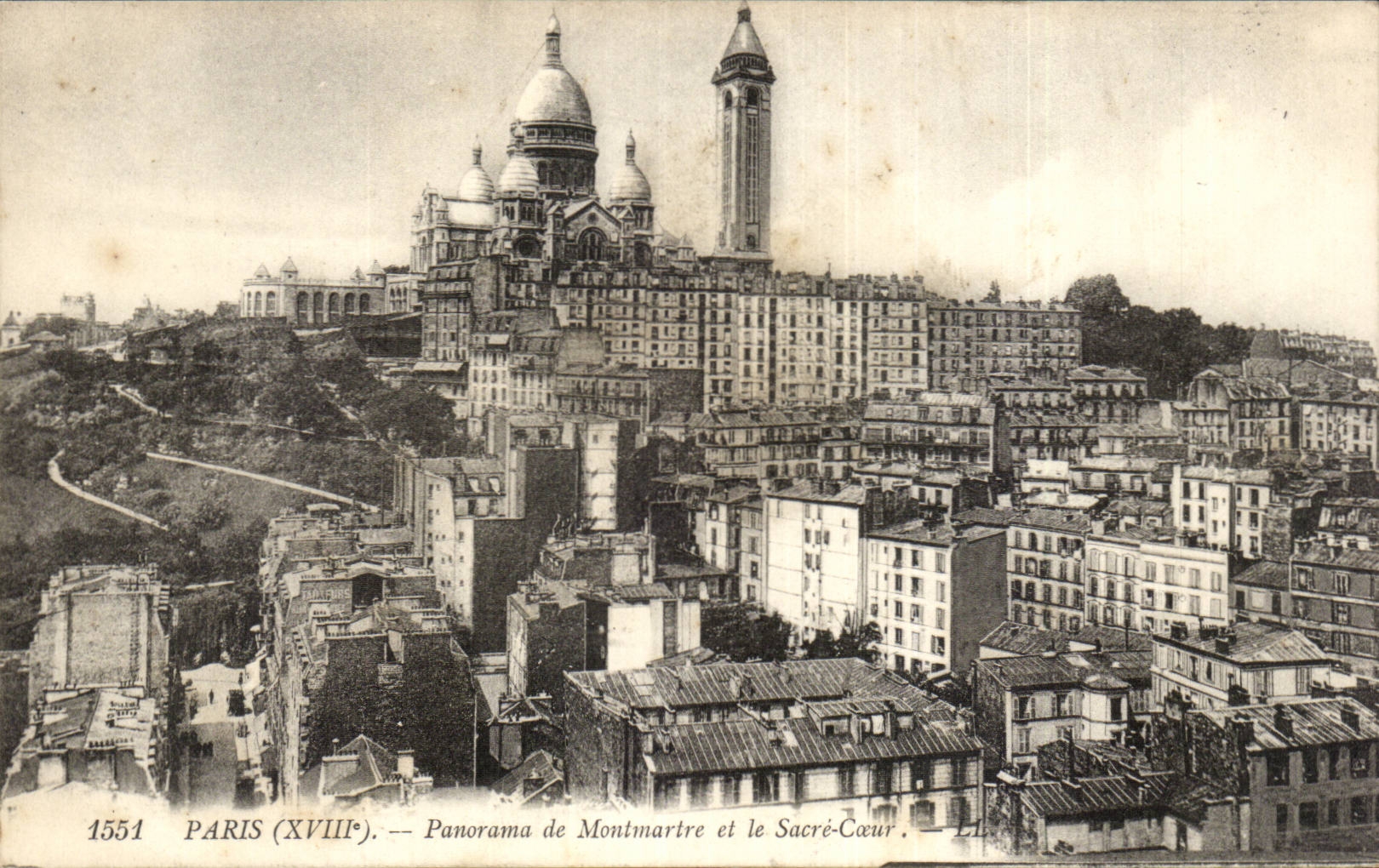 Paris - 18 - Le Sacre Coeur - Montmartre - CPA 