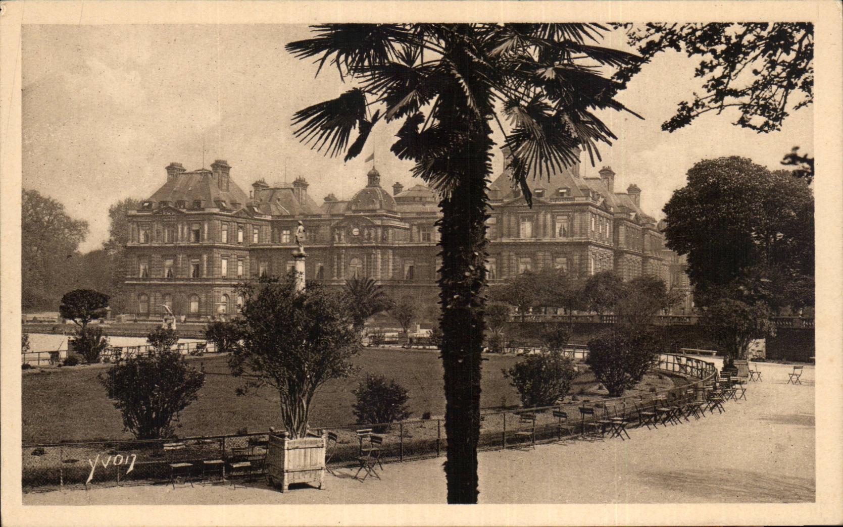 Paris - 6 - the Palate of Luxembourg - Yvon - CPA