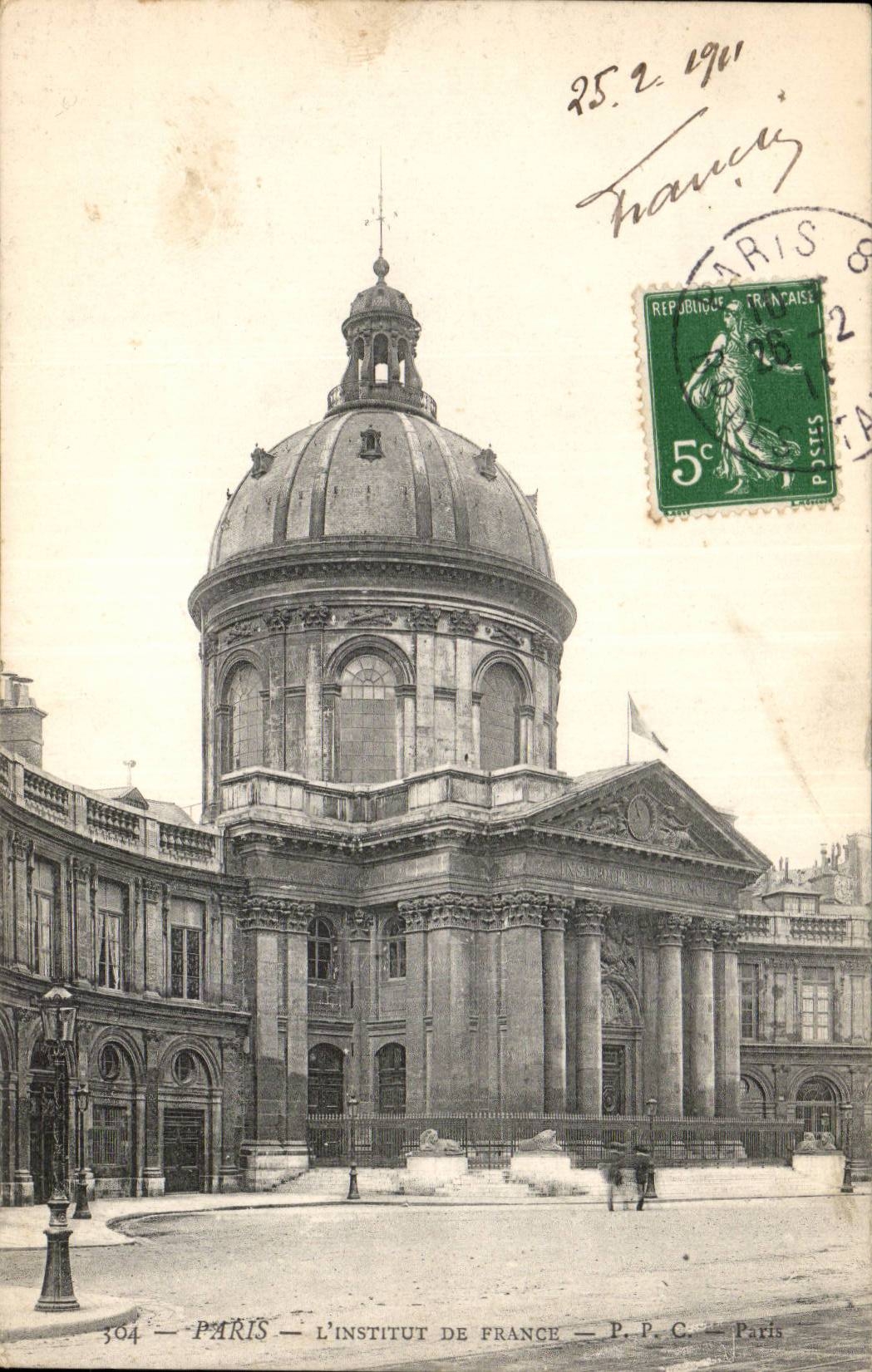 Paris - L' Institut de France - CPA