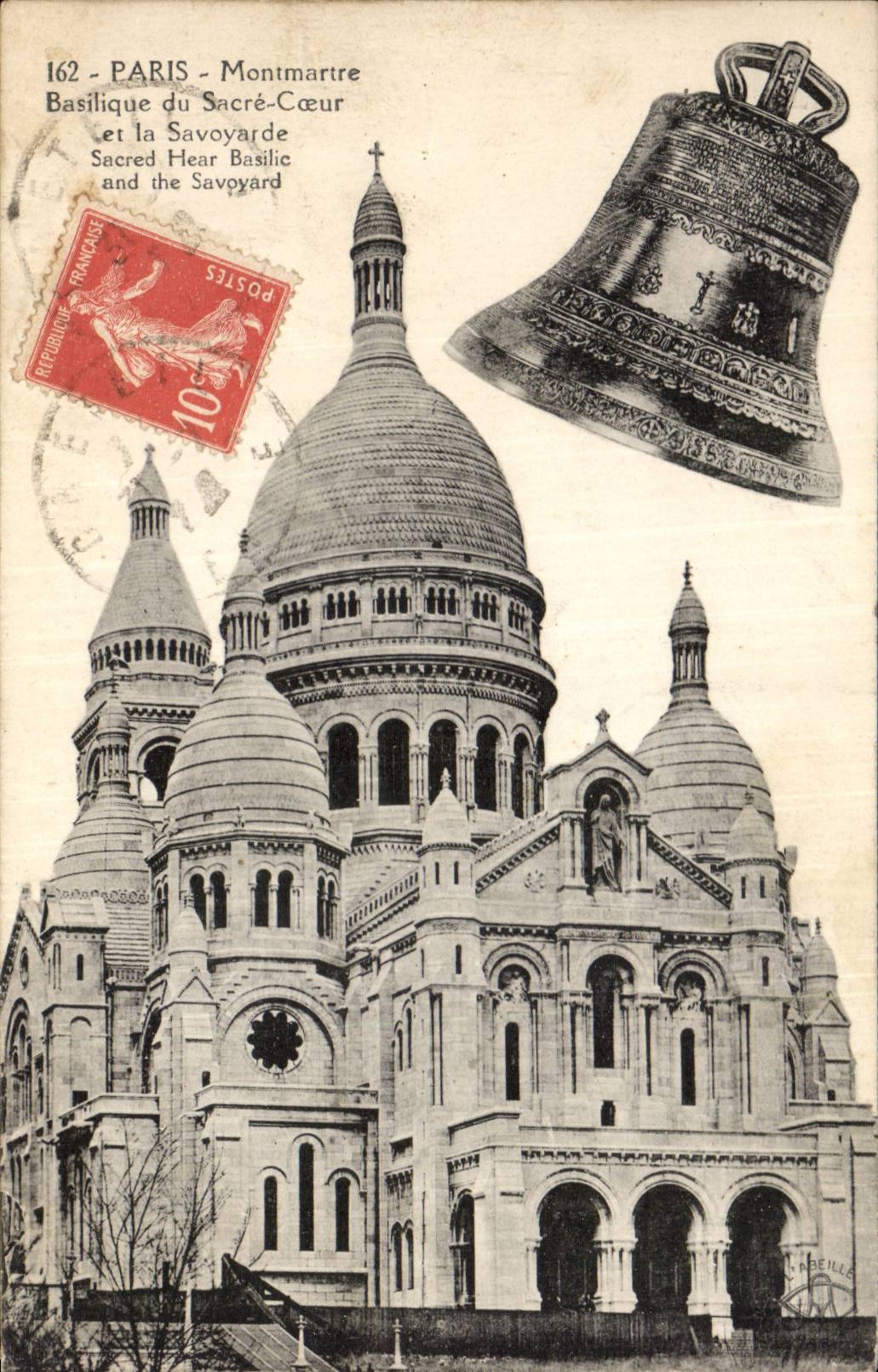 Paris - 18 - Montmartre - Sacre Coeur - Cloche - Bell - CPA 
