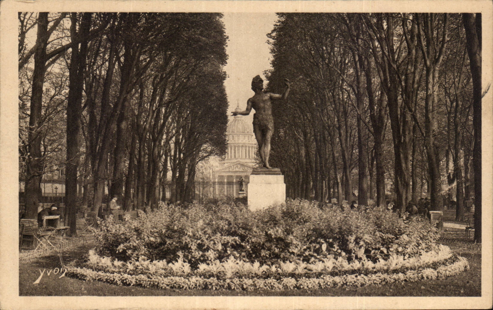 Paris - 6 - Garden of Luxembourg - Gardens - Yvon - CPA
