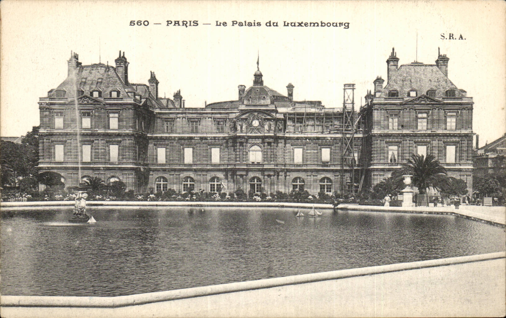 Paris - 6 - the Palate of Luxembourg - CPA