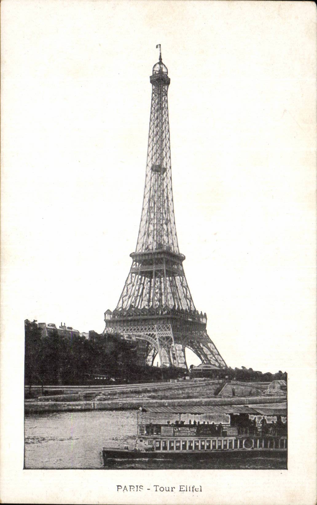 Paris - 7 - Eiffel Tower - Eiffel Tower - CPA