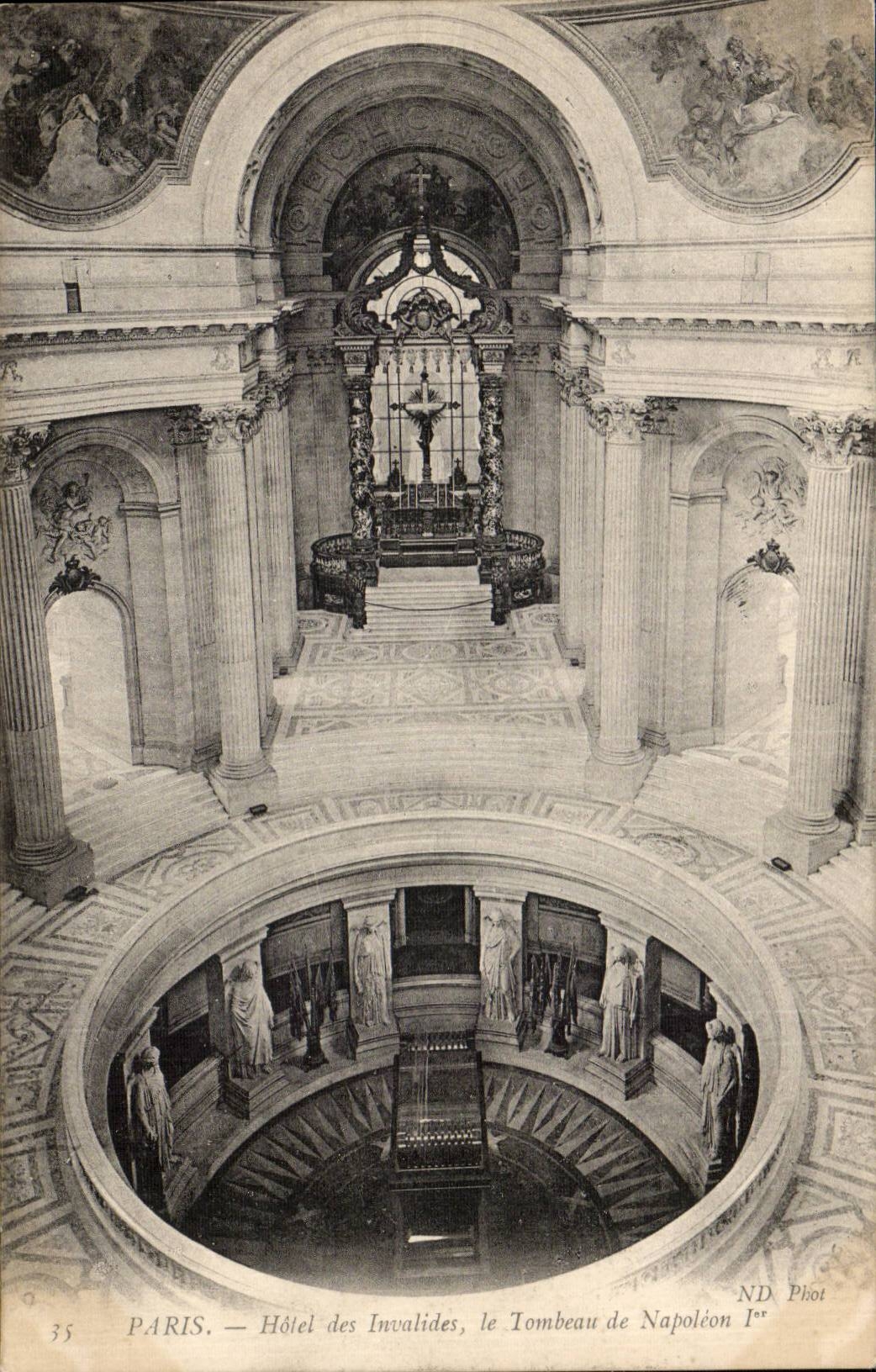 Paris - 7 - Tomb of Napoleon I - CPA