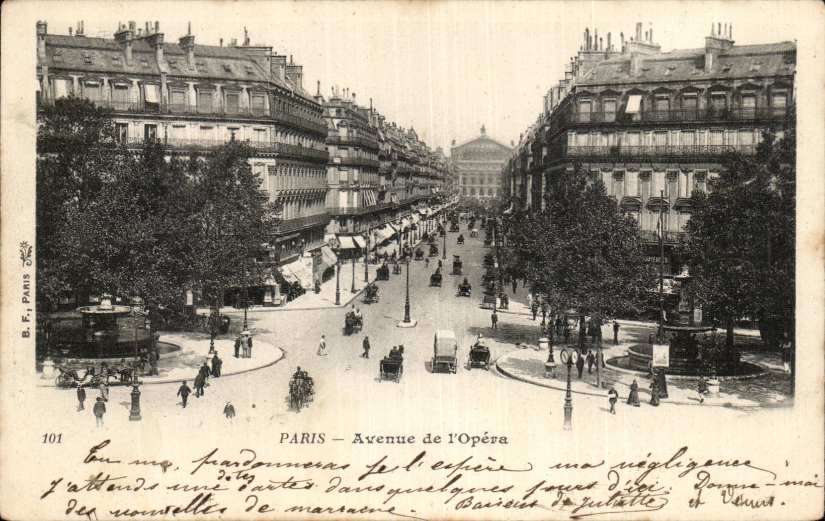 Paris - 9 - Avenue de l'Opera - CPA