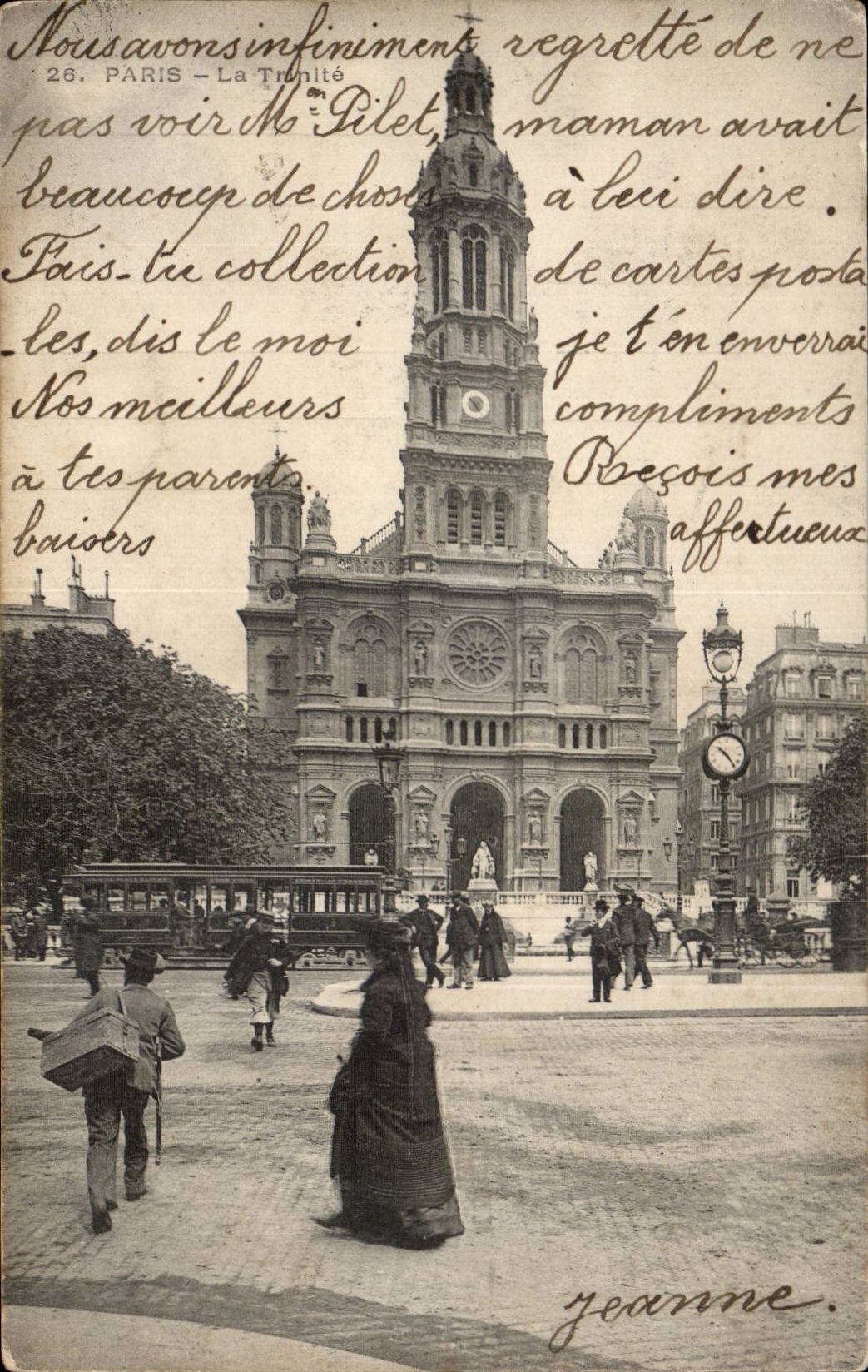 Paris - 9 - La Trinite - CPA
