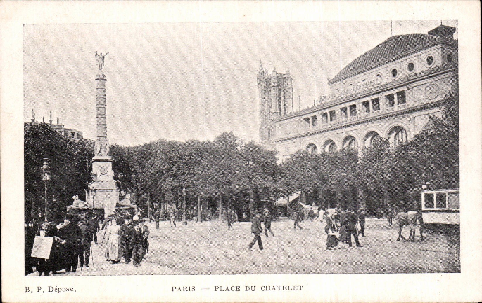 Paris - 1 - Place du Chatelet - CPA
