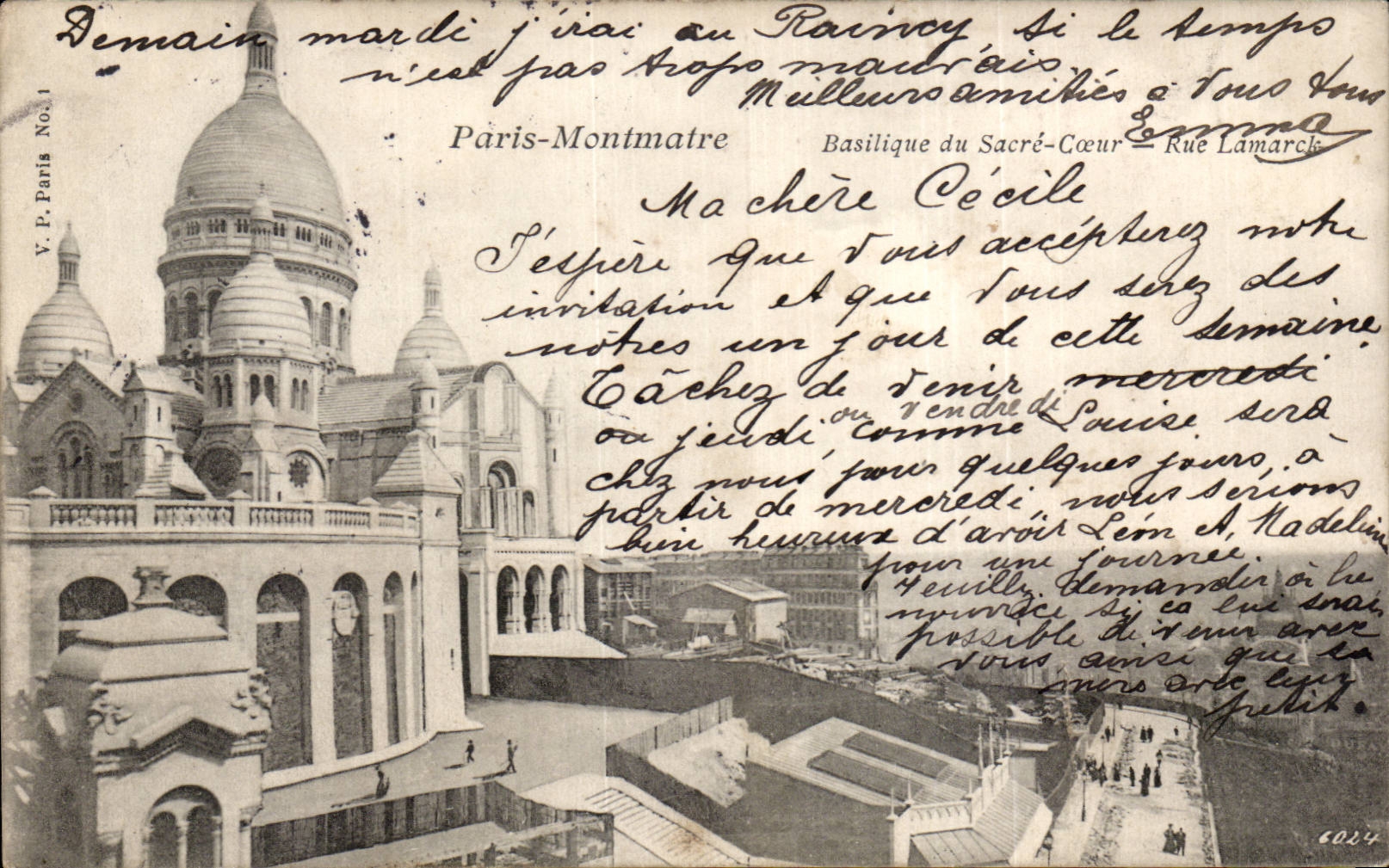 Paris - 18 - Sacre Coeur - Montmartre - CPA 