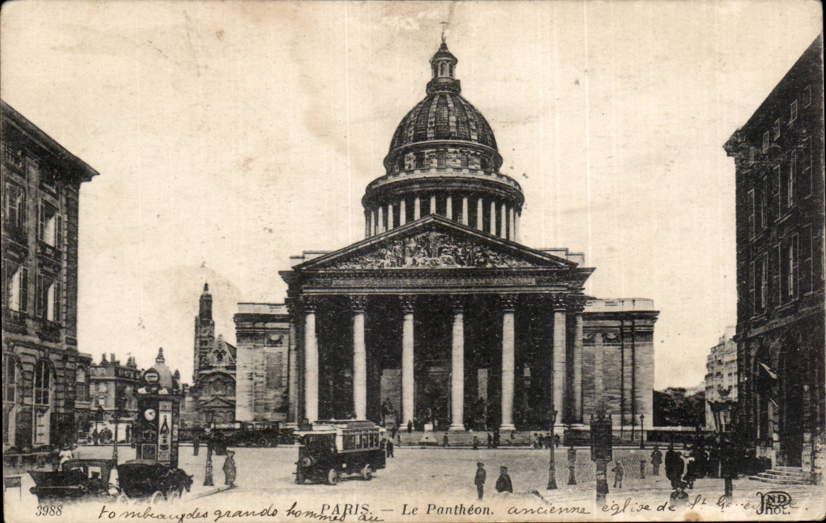 Paris - 5 - the Pantheon - CPA