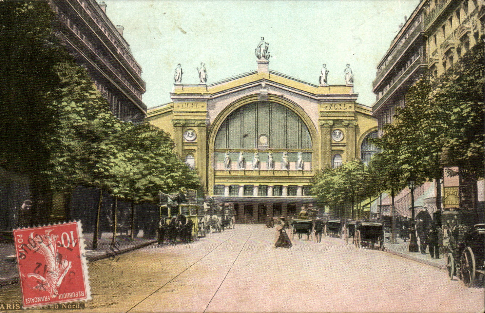 Paris - 12 - La Gare du Nord - CPA