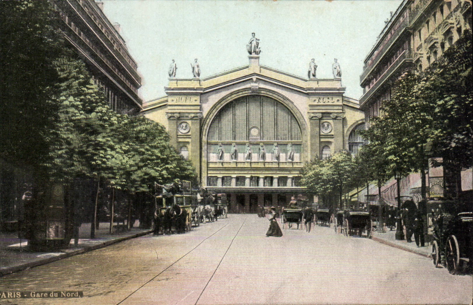 Paris - 12 - Gare du Nord - CPA 