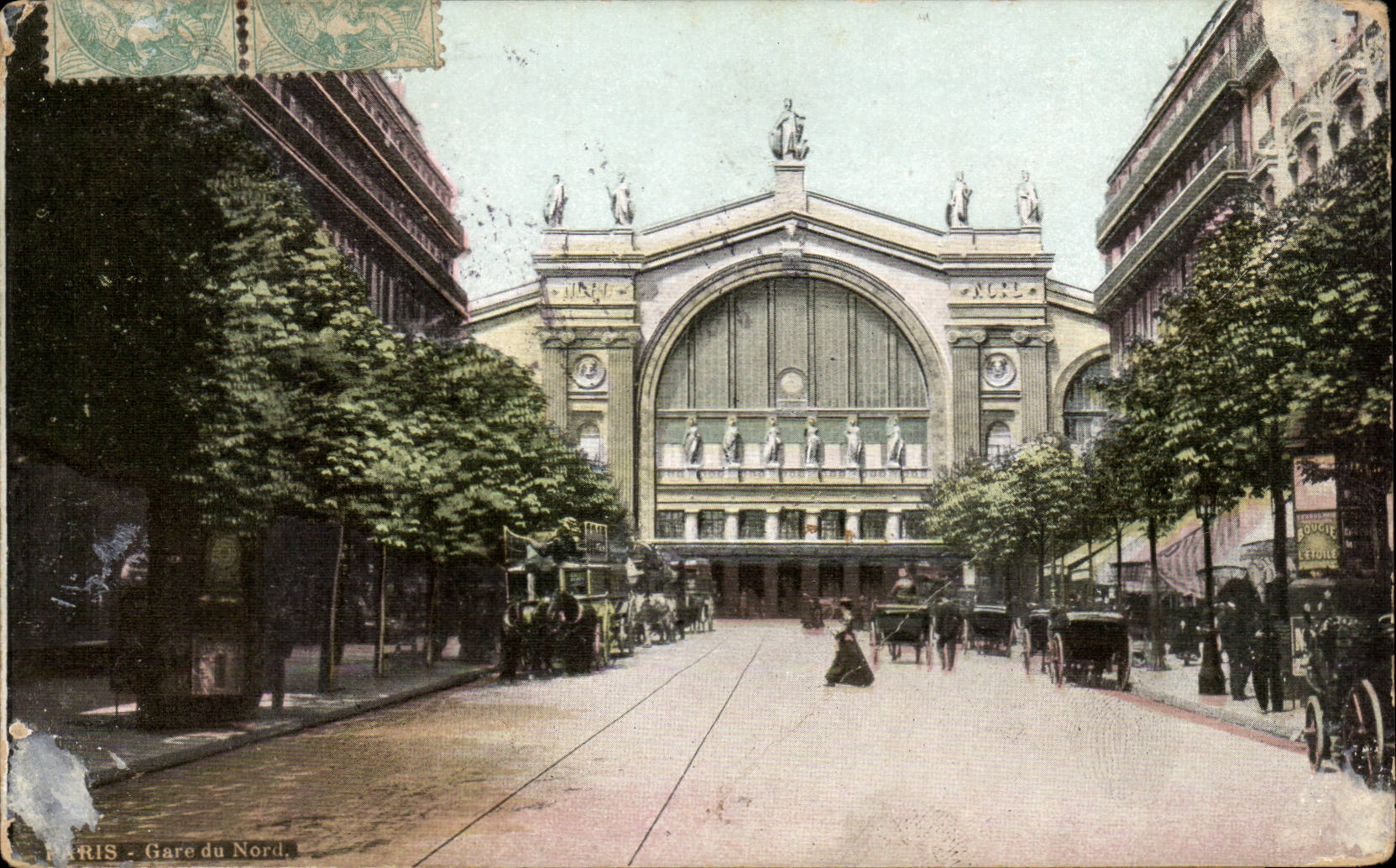 Paris - 12 - Gare du Nord - CPA