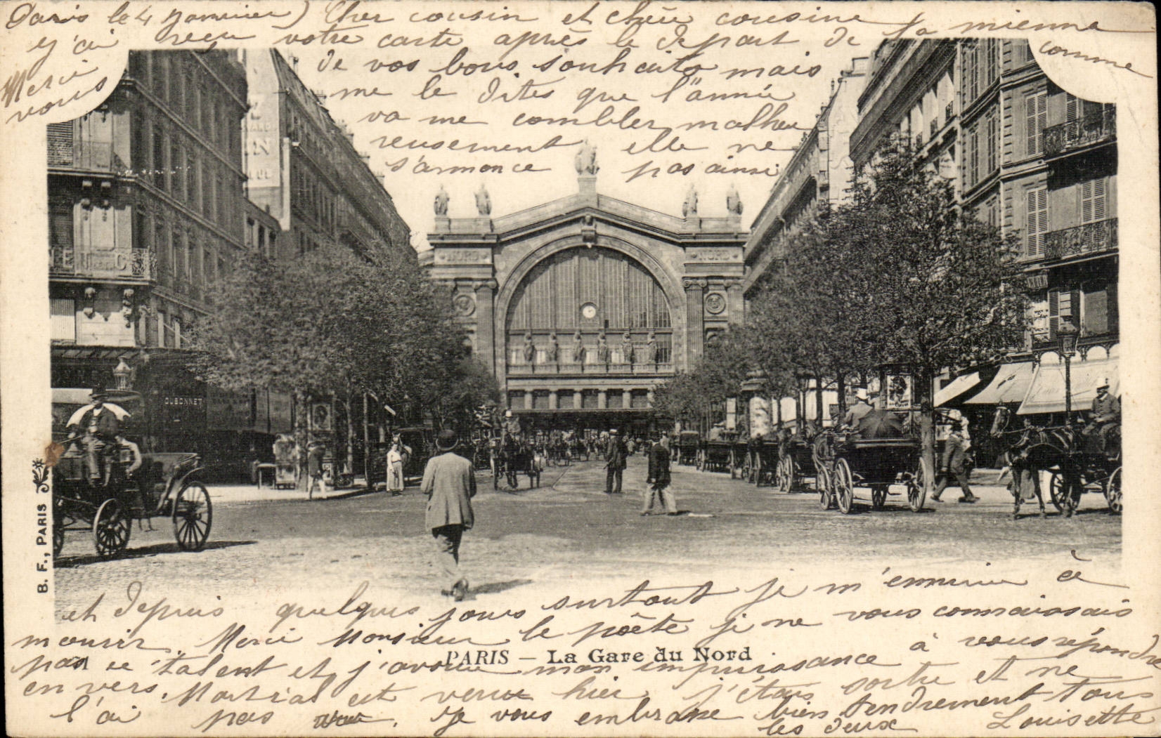 Paris - 12 - Gare du Nord - CPA 