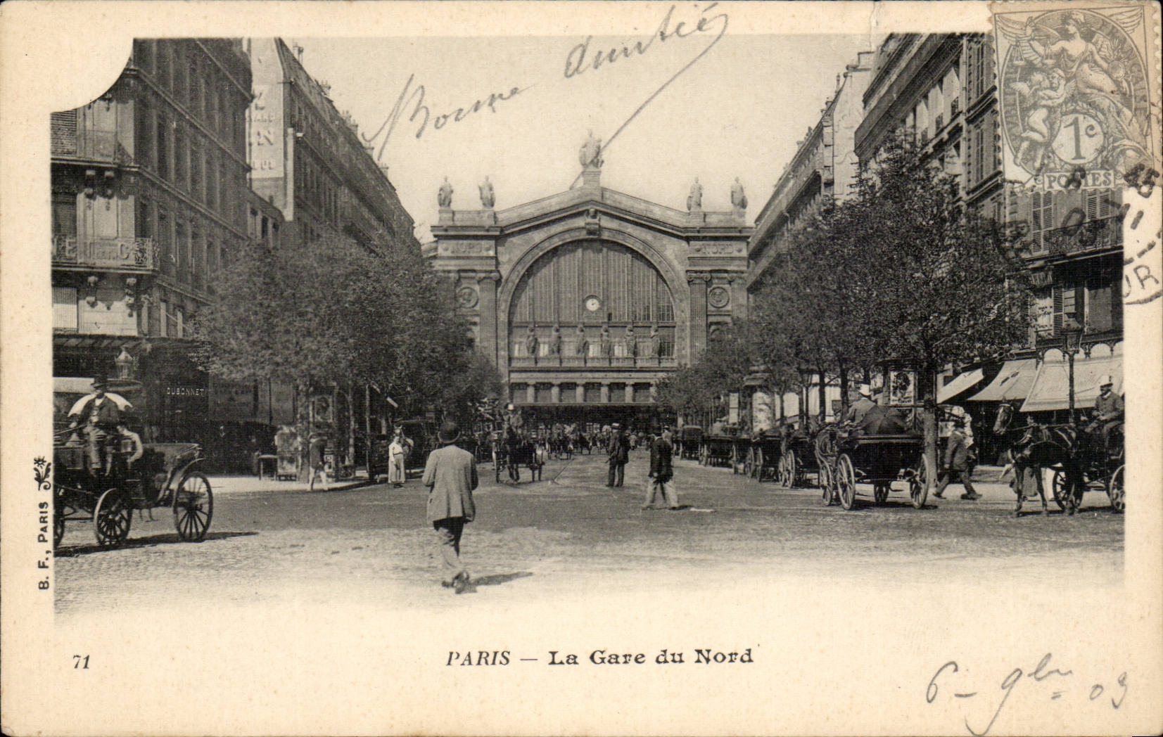 Paris - 12 - Gare du Nord - CPA 