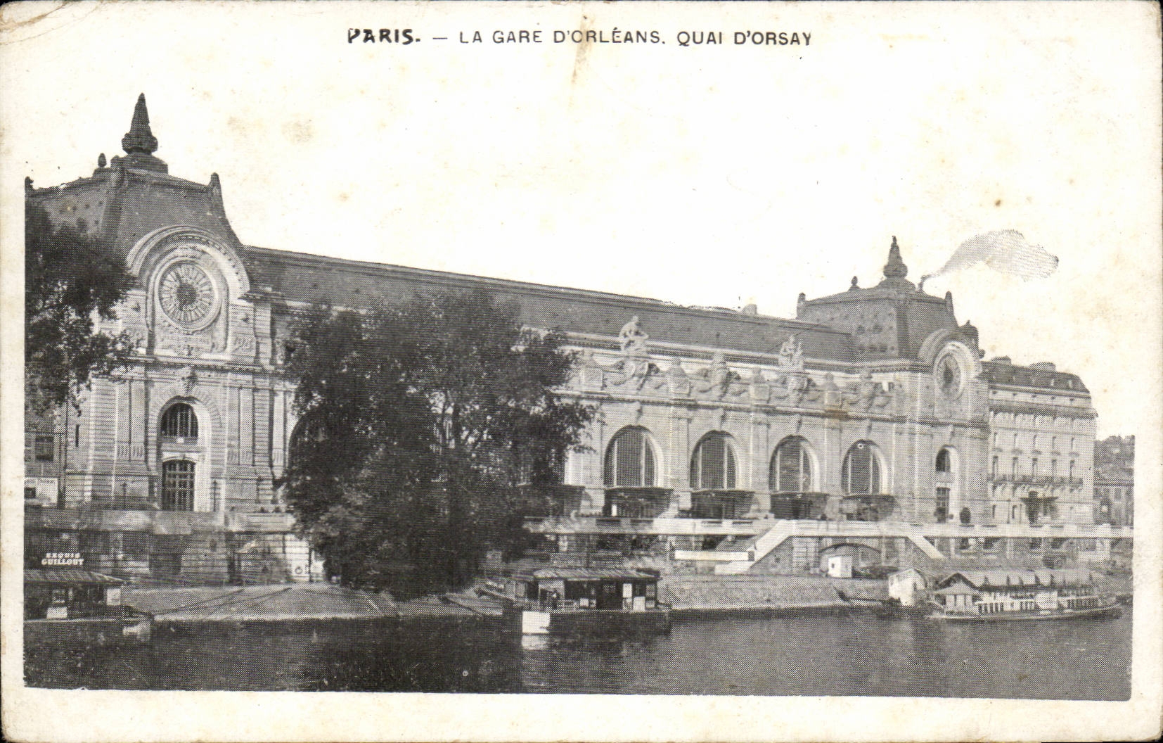 Paris - 7 - Station of Orleans - Quay of Orsay - CPA
