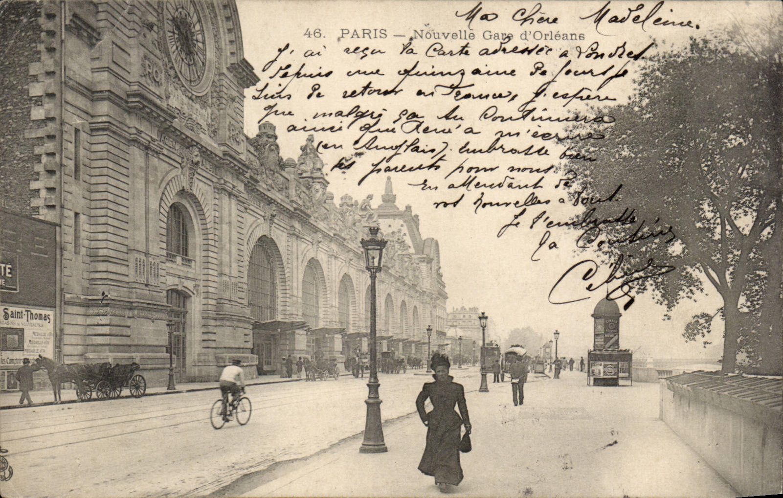 Paris - 7 - Station of Orleans - CPA