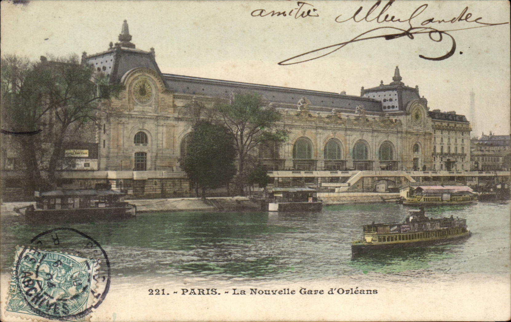 Paris - 7 - Station of Orleans - CPA