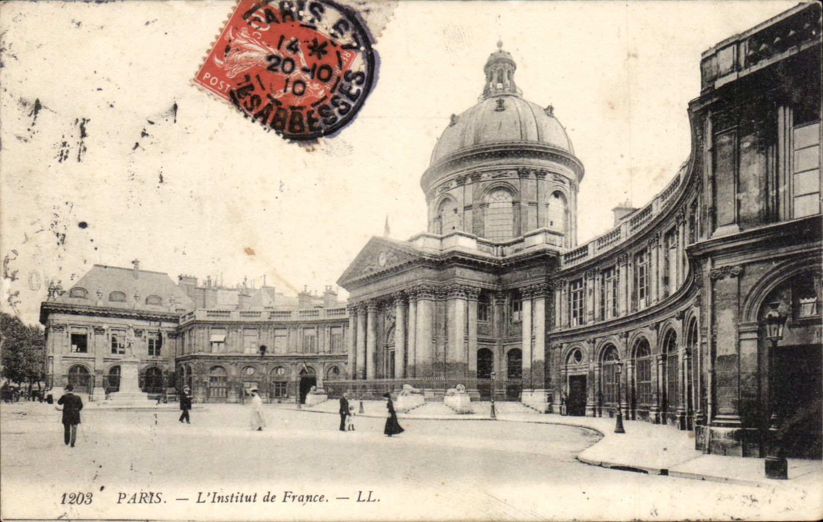 Paris - 1 - L'Institute de France - CPA 