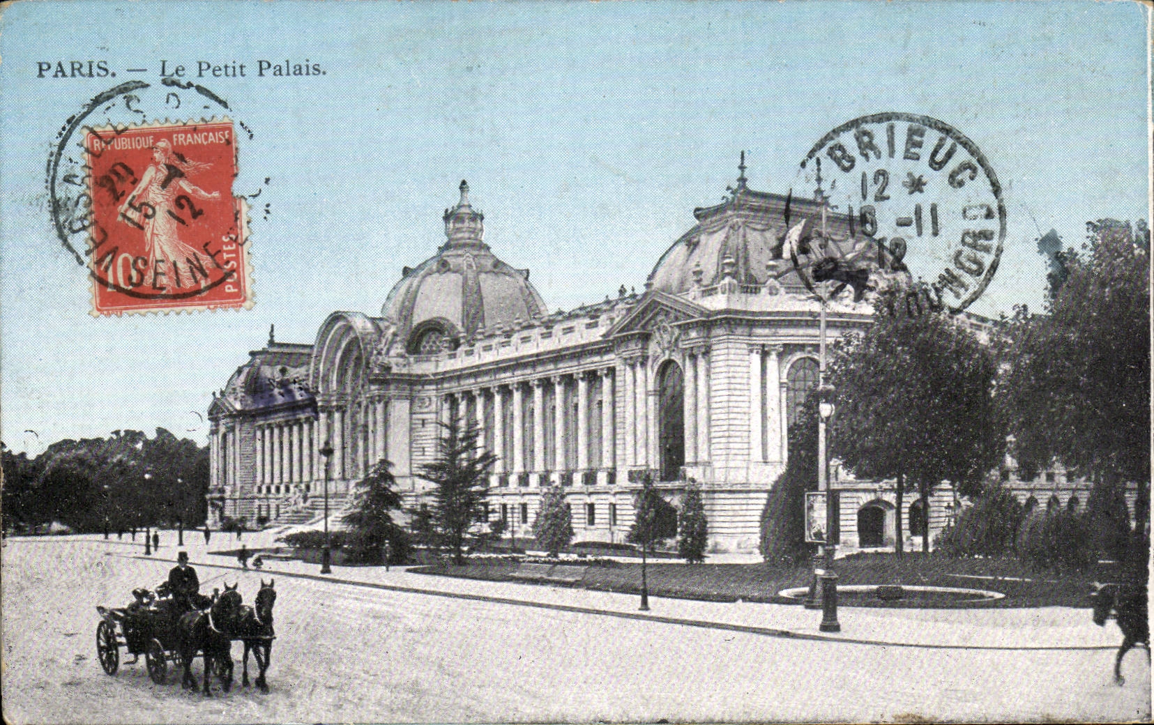 Paris - 8 - the Petit Palais - CPA